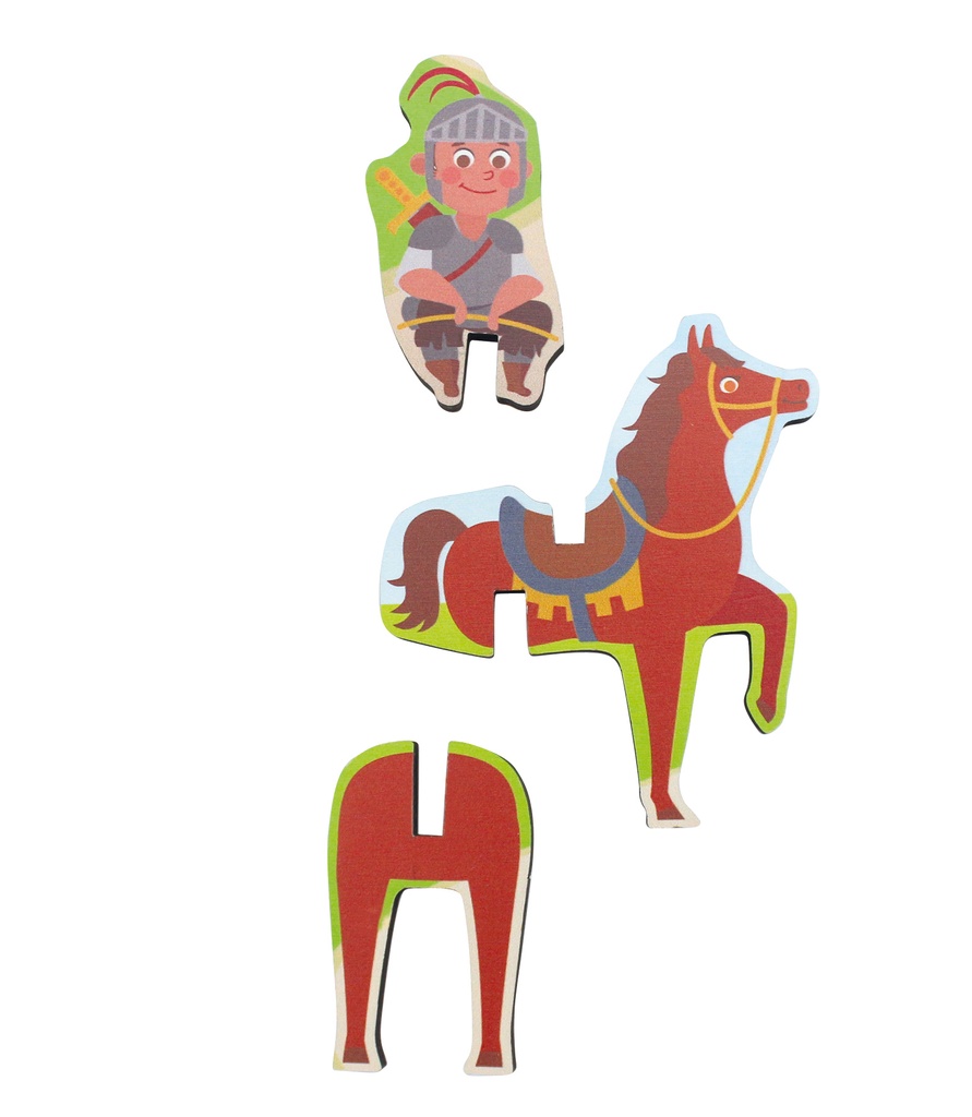 3D ERLEBNISPUZZLE »Ritter«