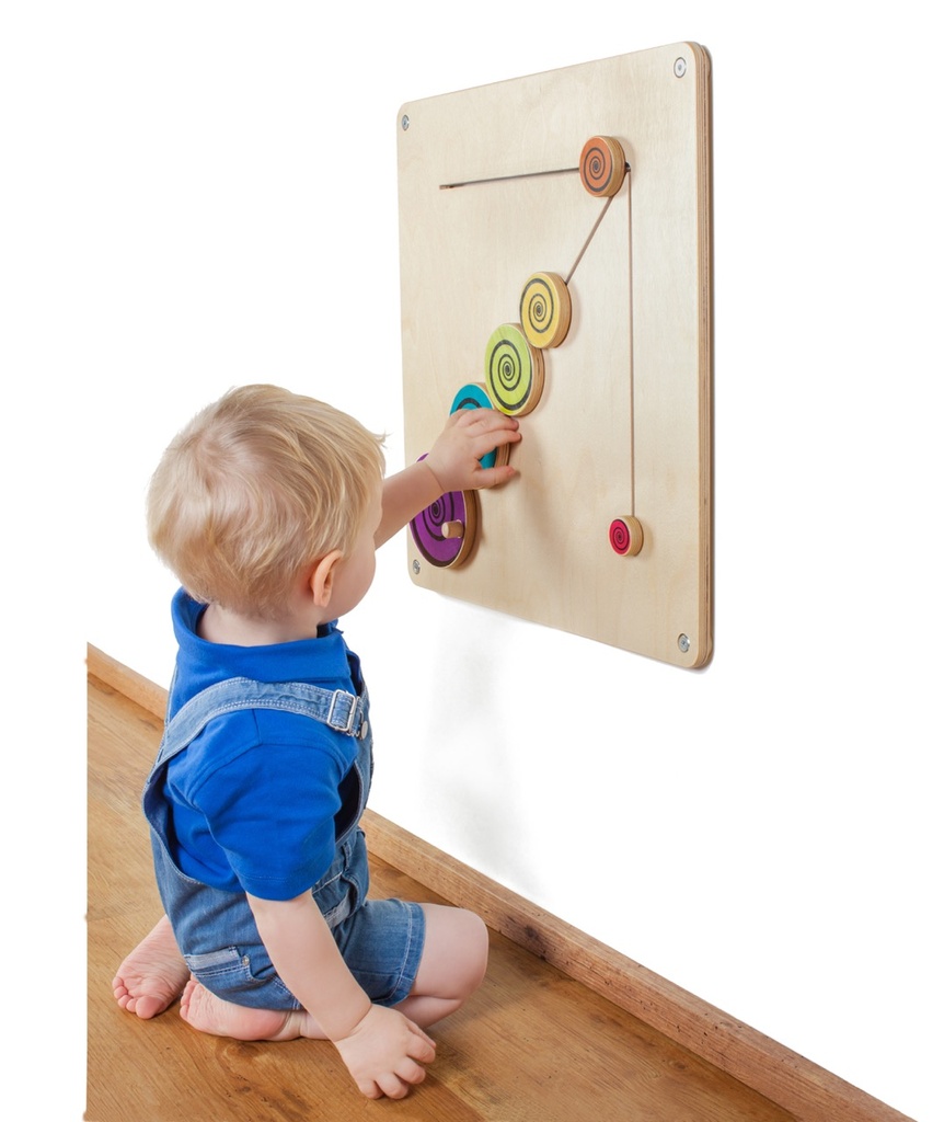 Wandspiel Scheibendrehmaschine 