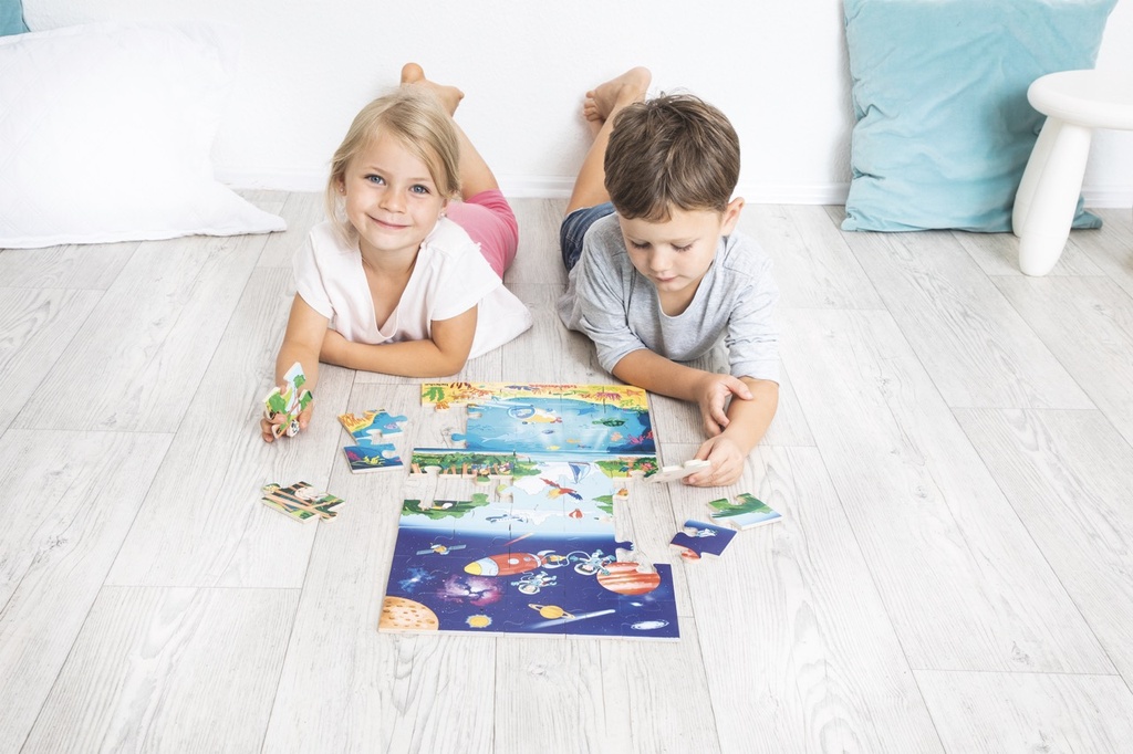 Bodenpuzzle - Tiefsee bis Weltall