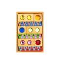 Bunte Baustein Sammlung