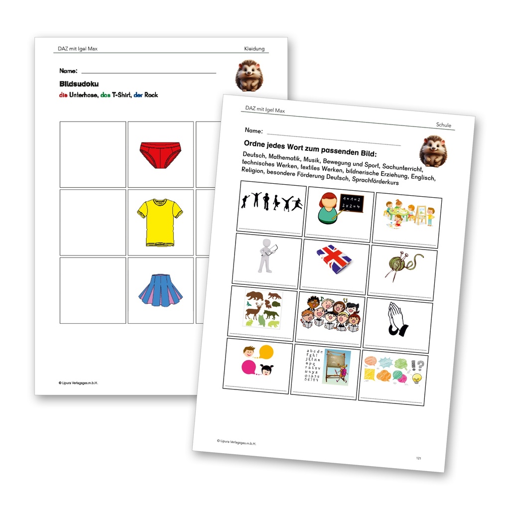 DaZ mit dem Igel Max 