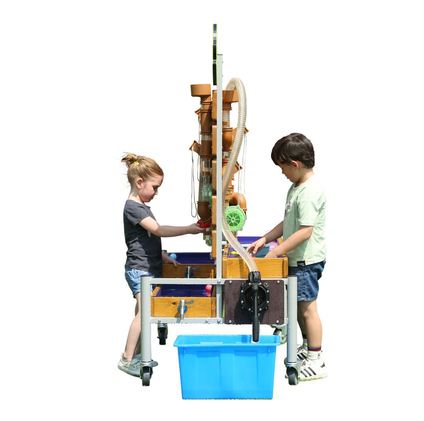 Mobile Outdoor-Wasserspiel-Anlage