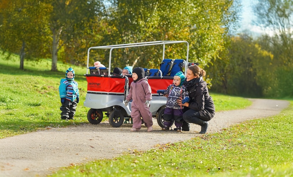 E-Turtle Kinderbus für 6 Kinder