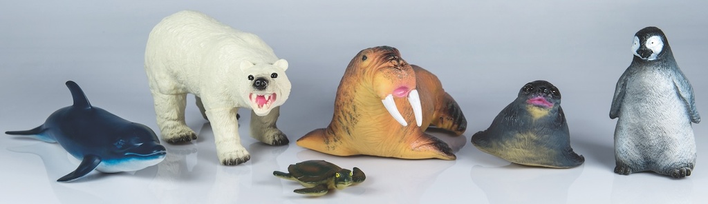 Meerestiere Set 6 teilig