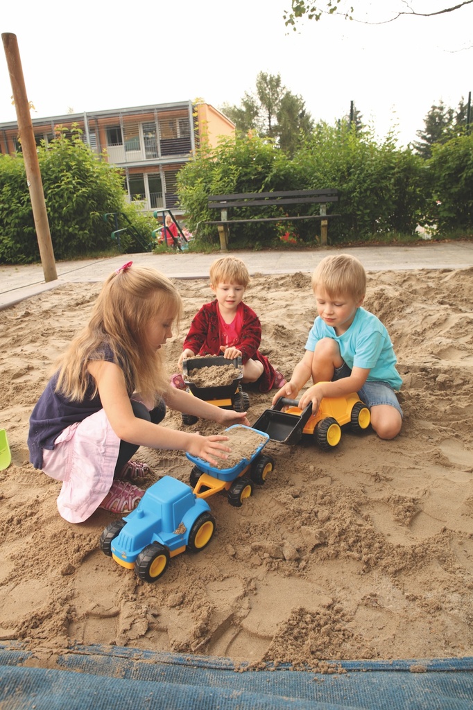 Traktor mit Anhänger