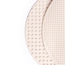 Runde Bausteinmatte - beige