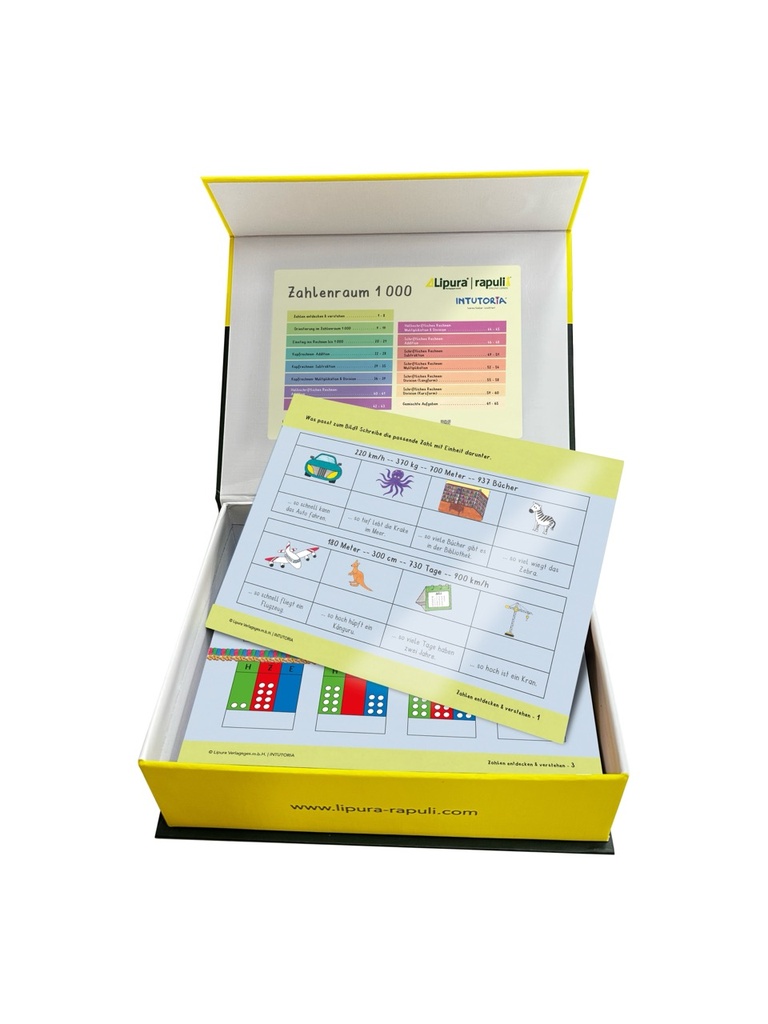 Zahlenraum 1 000 - Medienpaket