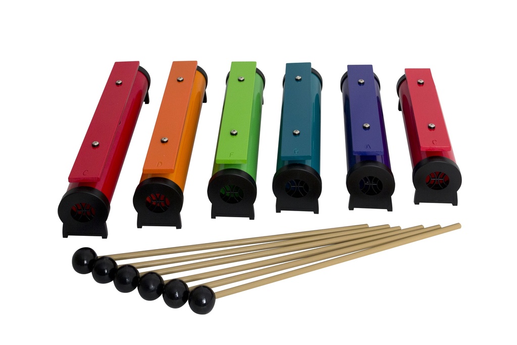 Klangbausteine rund - 6 Stück