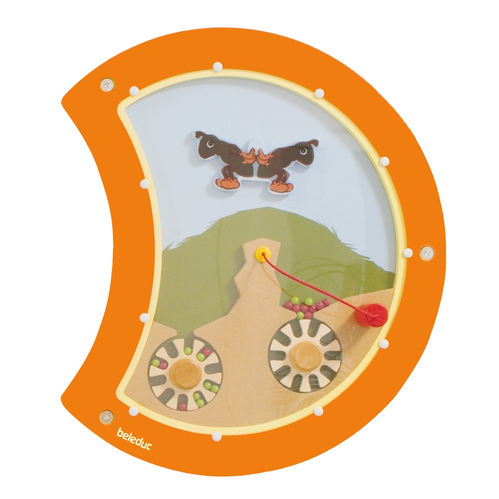 Wandspielobjekt Raupe "Waage"