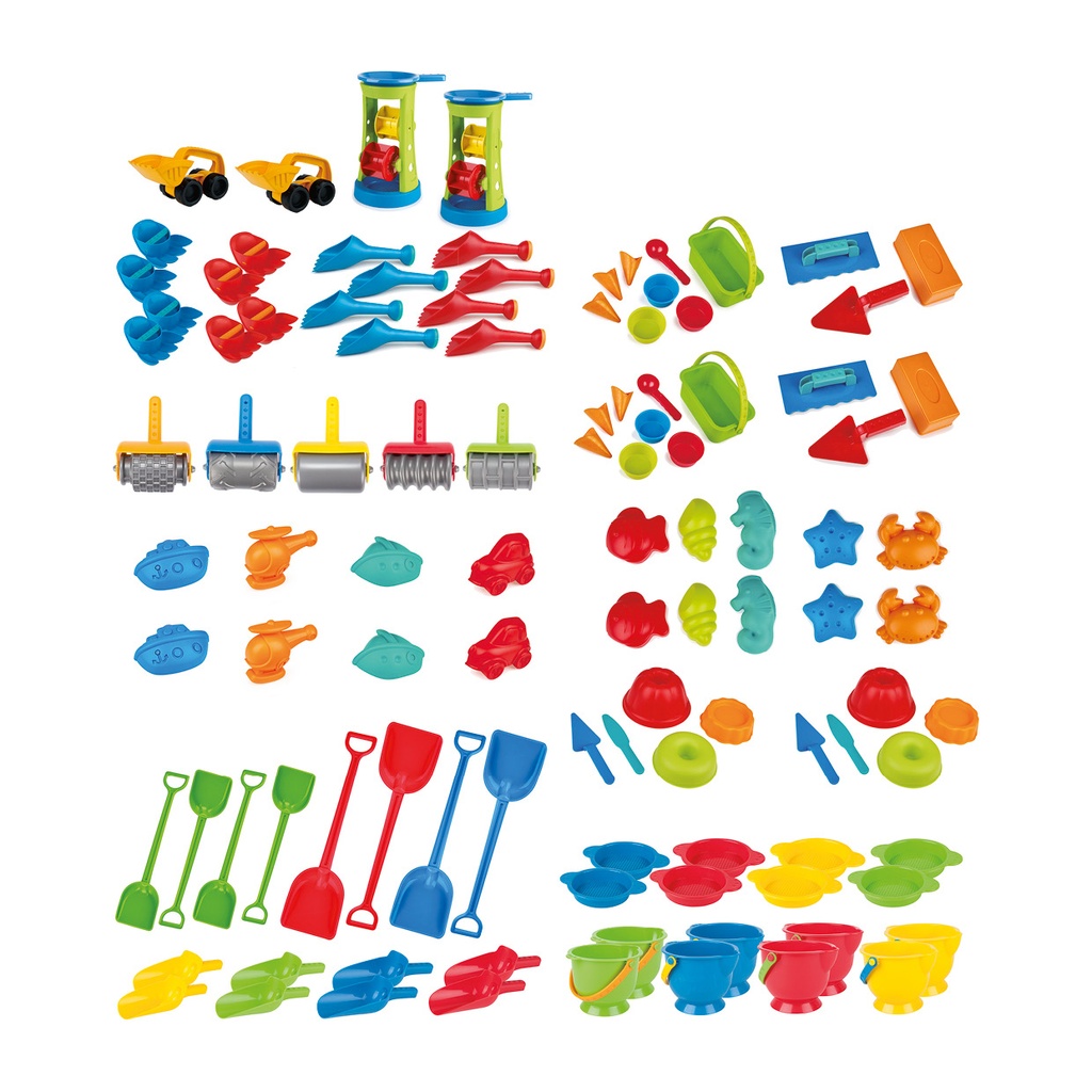 Profi Sandset Grundausstattung - 107 Teile