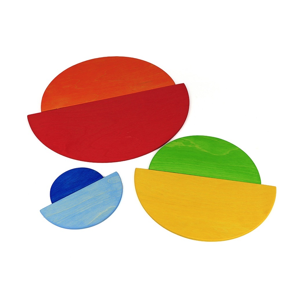 Regenbogenplatten - 6 Teile