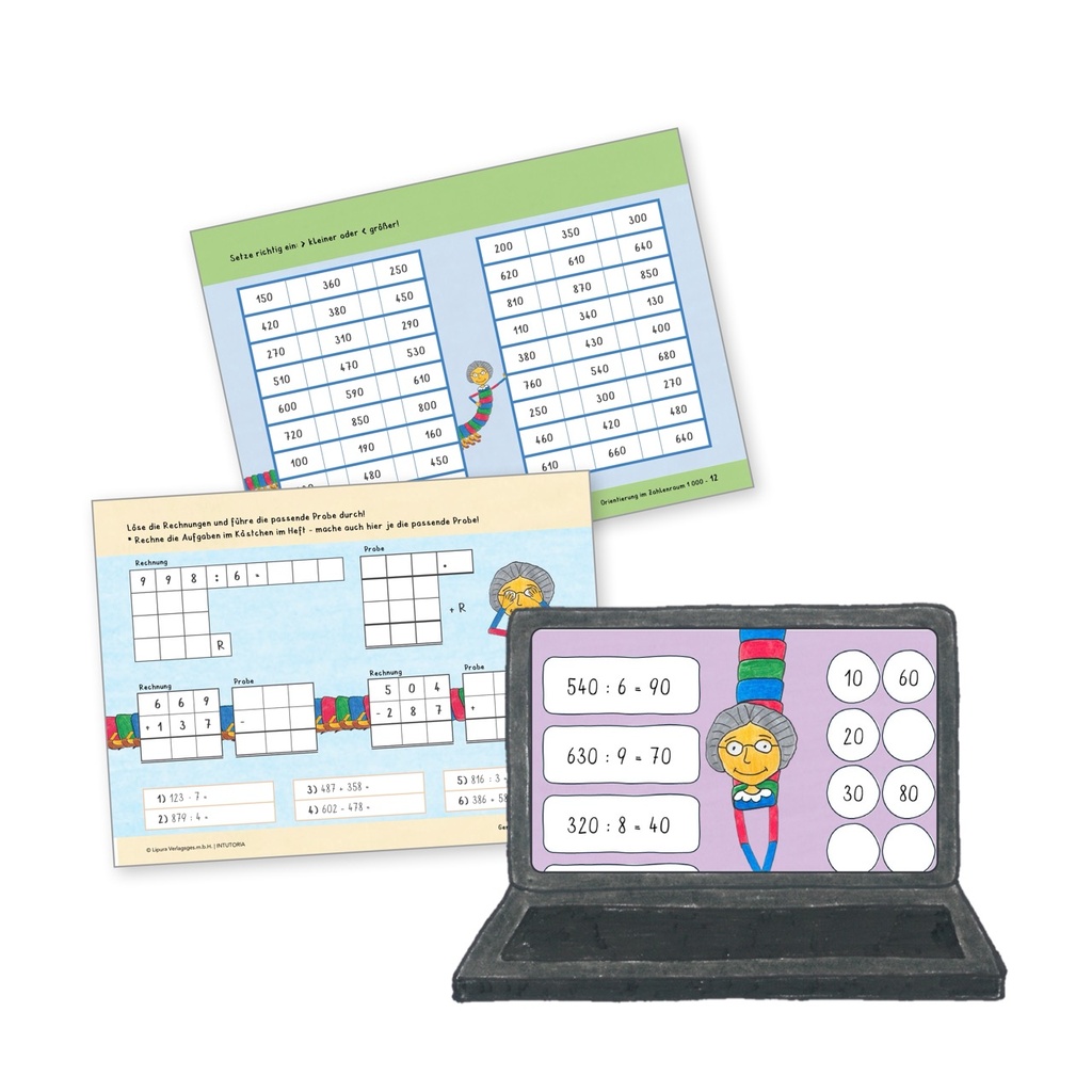 Zahlenraum 1 000 - Medienpaket