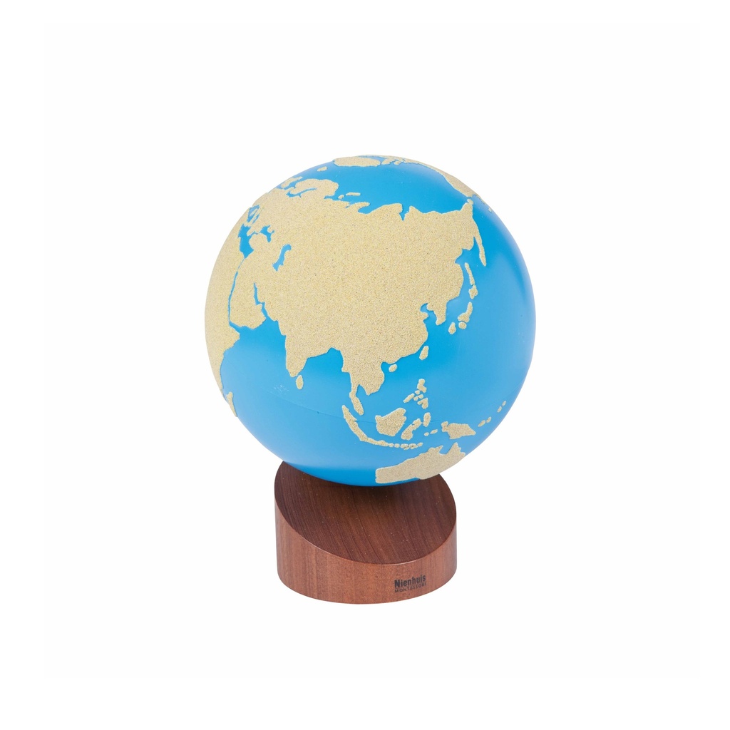 Globus Land und Wasser - Sandpapier