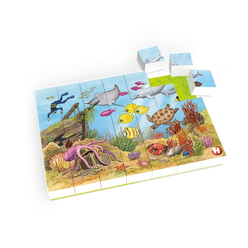 [104118] Duplo® kompatibles Puzzle - Bunte Unterwasserwelt