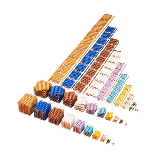 [W104436] Kompletter Satz Perlenmaterial - Perlen aus Kunststoff